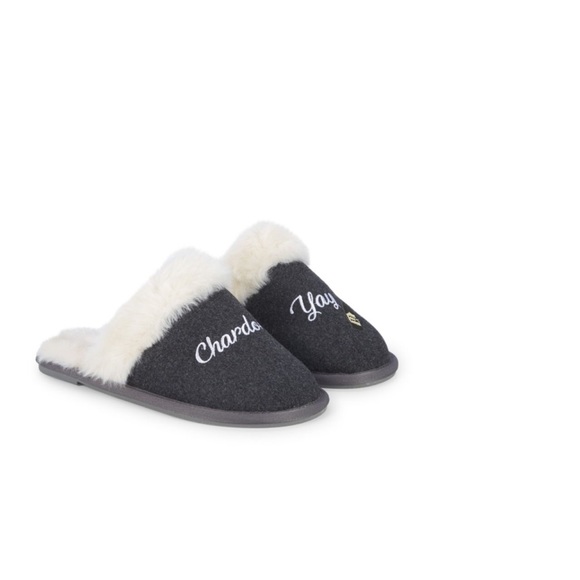 Saks Fifth Avenue Chardonn-Yay Faux Fur Slippers - Picture 2 of 5